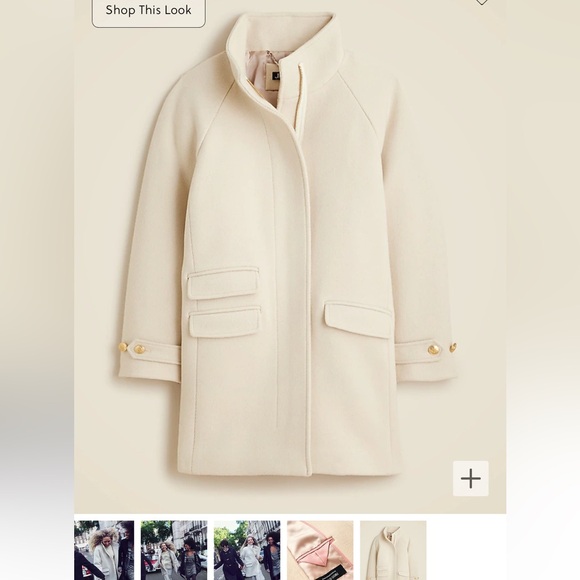 JCrew Wool Peacoat Nelo Gorri in Grey - Picture 7 of 8